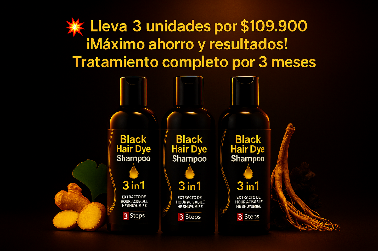 BLACK HAIR SHAMPOO