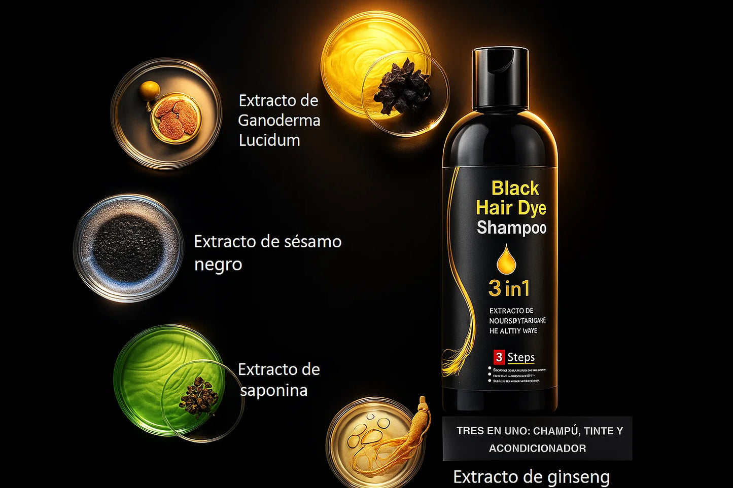 BLACK HAIR SHAMPOO